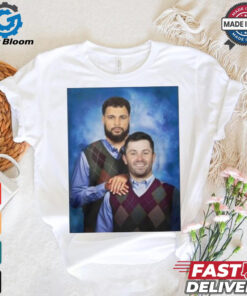 Official Chase Mclaughlin Wearing Baker Mayfield Mike Evans Step Brothers Tampa Bay Buccaneers NFL 2024 t shirt