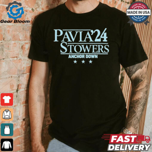 Official Chris Patton Pavia Stowers ’24 Anchor Down t shirt