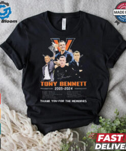 Official Coach Tony Bennett 2009 2024 Thank You For The Memories Signature shirt