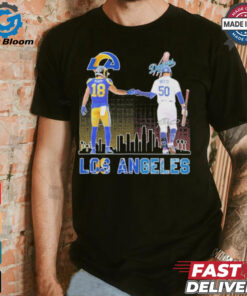 Official Cooper Kupp Los Angeles Rams X Mookie Betts Los Angeles Dodgers Shirt