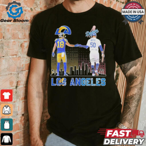 Official Cooper Kupp Los Angeles Rams X Mookie Betts Los Angeles Dodgers Shirt