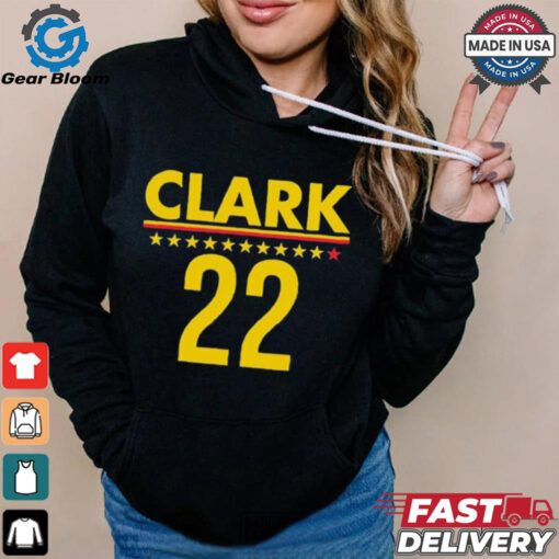 Official Curtis Clark 22 Jamie Lee t shirt