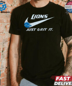 Official Detroit Lions X Nike Just Grit It Shirt