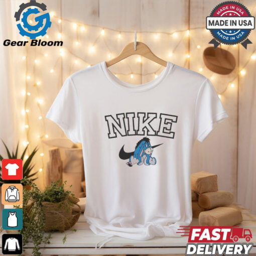 Official Eeyore Disney Nike Embroidery T Shirt