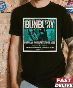 Official Enrique Bunbury Chicago IL July 9th 2025 Poster Shirt