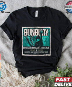 Official Enrique Bunbury Chicago IL July 9th 2025 Poster Shirt