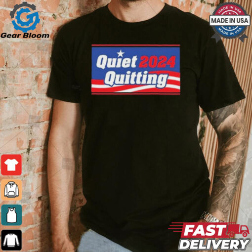 Official Fake News Network Quiet Quitting 2024 t shirt