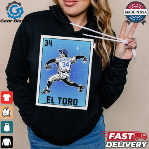 Official Fernando Valenzuela El Toro Baseball Legend Shirt