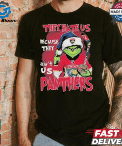 Official Florida Panthers 2024 Grinch They Hate Us Because The Ain’t Us Hockey T Shirt