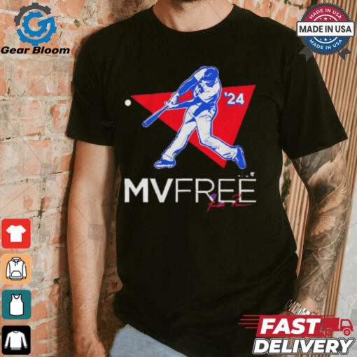 Official Freddie Freeman Los Angeles Dodgers Baseball MVFree Signature shirt
