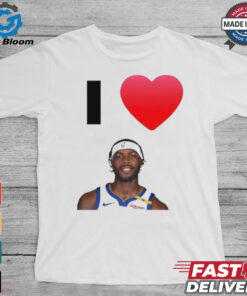 Official Gswarriorshouse I Love Buddy Hield Golden State Warriors NBA t shirt