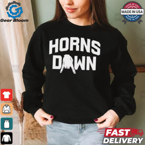 Official Horns Down Texas A&M Aggies shirt