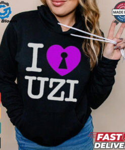 Official I Lock Heart Uzi Shirt