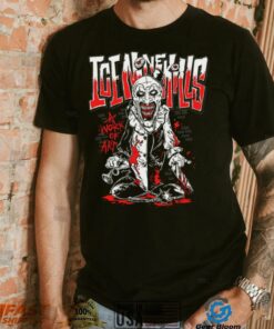 Official Ice Nine Kills A Work of Art Horror Clown Graphic 2024 T shirt