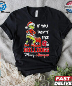 Official If You Don’t Like Georgia Bulldogs Merry Kissmyass T Shirt