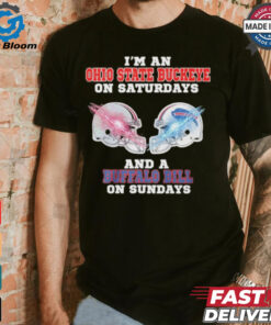 Official I’m A Ohio State Buckeye On Saturdays And A Buffalo Bills On Sundays Shirt