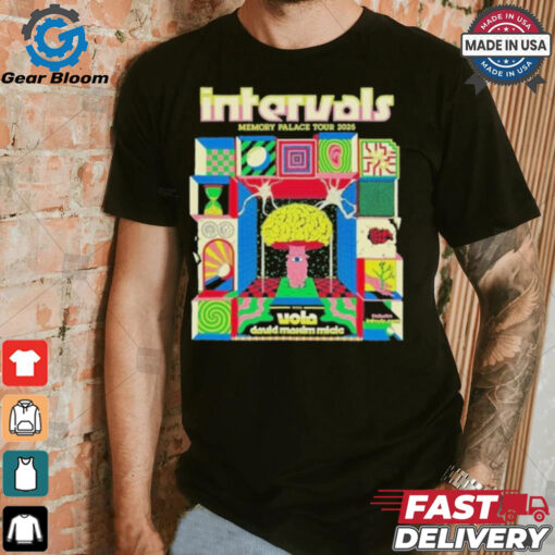 Official Intervals Memory Palace Tour 2025 Shirt