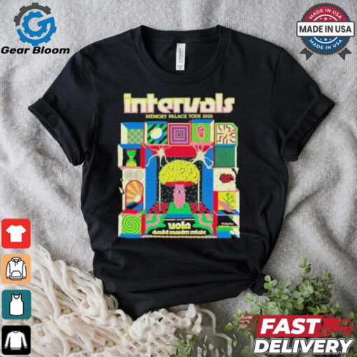 Official Intervals Memory Palace Tour 2025 Shirt