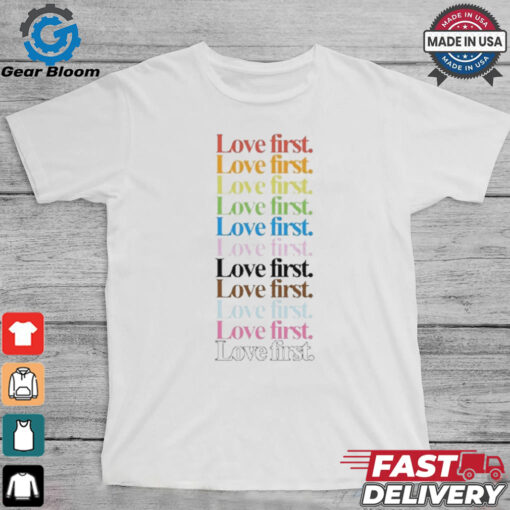 Official James Woods Love First Shirt