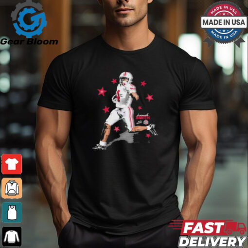 Official Jeremiah Smith Ohio State Buckeyes football NCAA Player Graphic t shirt