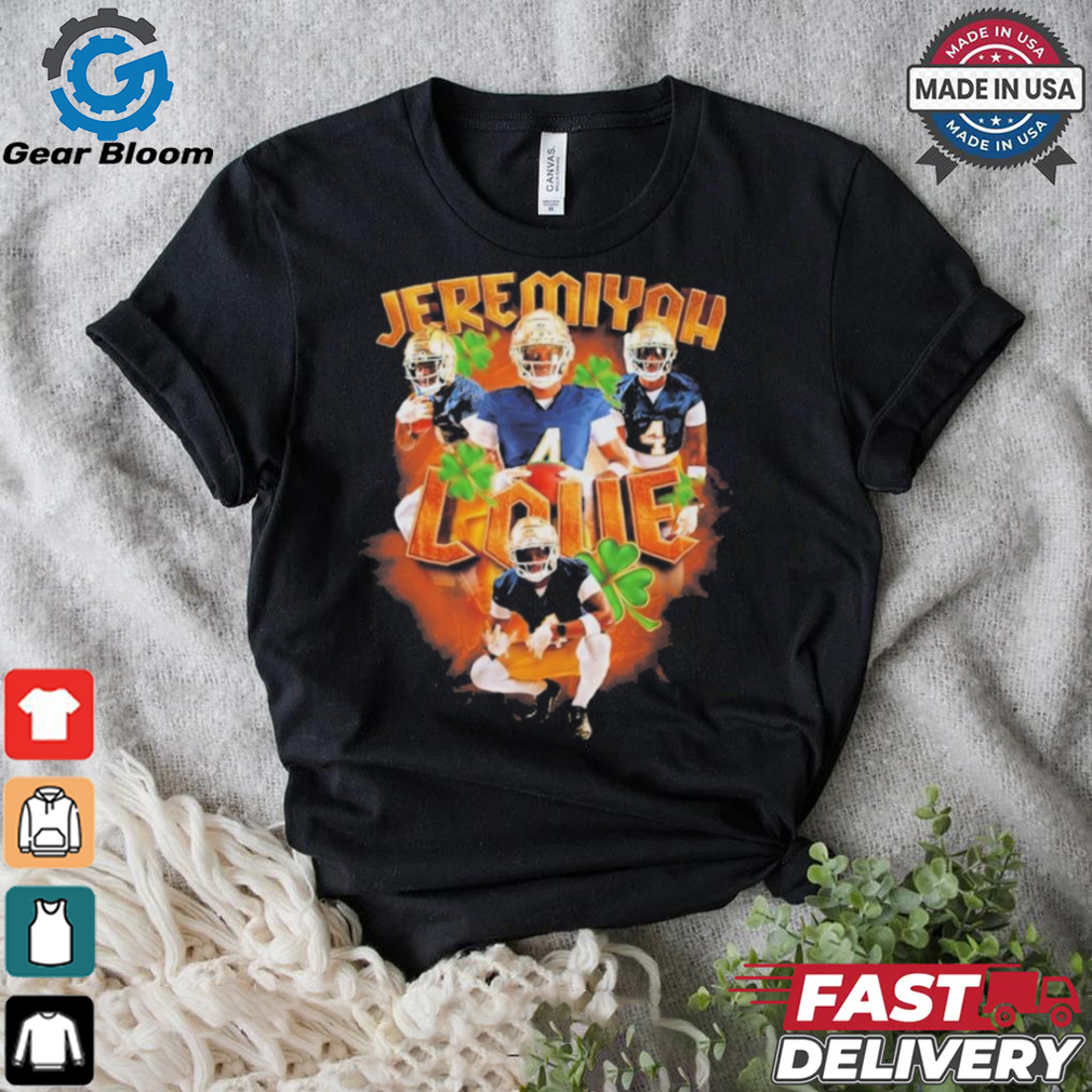 Official Jeremiyah Love Notre Dame Fighting Irish Player Graphic Images 2024 t shirt Official Jeremiyah Love Notre Dame Fighting Irish Player Graphic Images 2024 t shirt