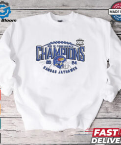 Official Kansas Jayhawks 2024 Big 12 Conference Football Champions Shirt