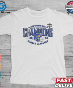 Official Kansas Jayhawks 2024 Big 12 Conference Football Champions Shirt