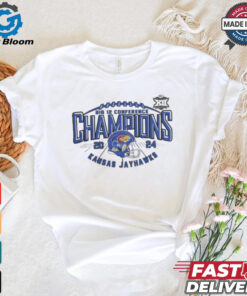 Official Kansas Jayhawks 2024 Big 12 Conference Football Champions Shirt