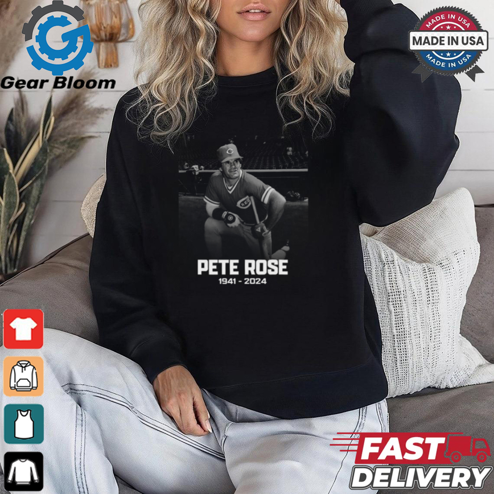 Official King Pete Rose 1941 2024 Shirt Official King Pete Rose 1941 2024 Shirt