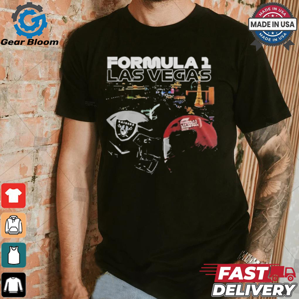 Official Las Vegas Raiders Formula 1 Grand Prix 2024 T Shirt Official Las Vegas Raiders Formula 1 Grand Prix 2024 T Shirt