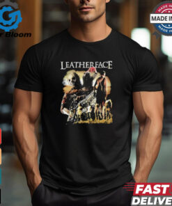 Official Leatherface Horror characters Halloween shirt