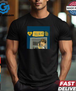 Official Let’s Go Padres New Profile Pic PS Believe San Diego Padres Poster t shirt