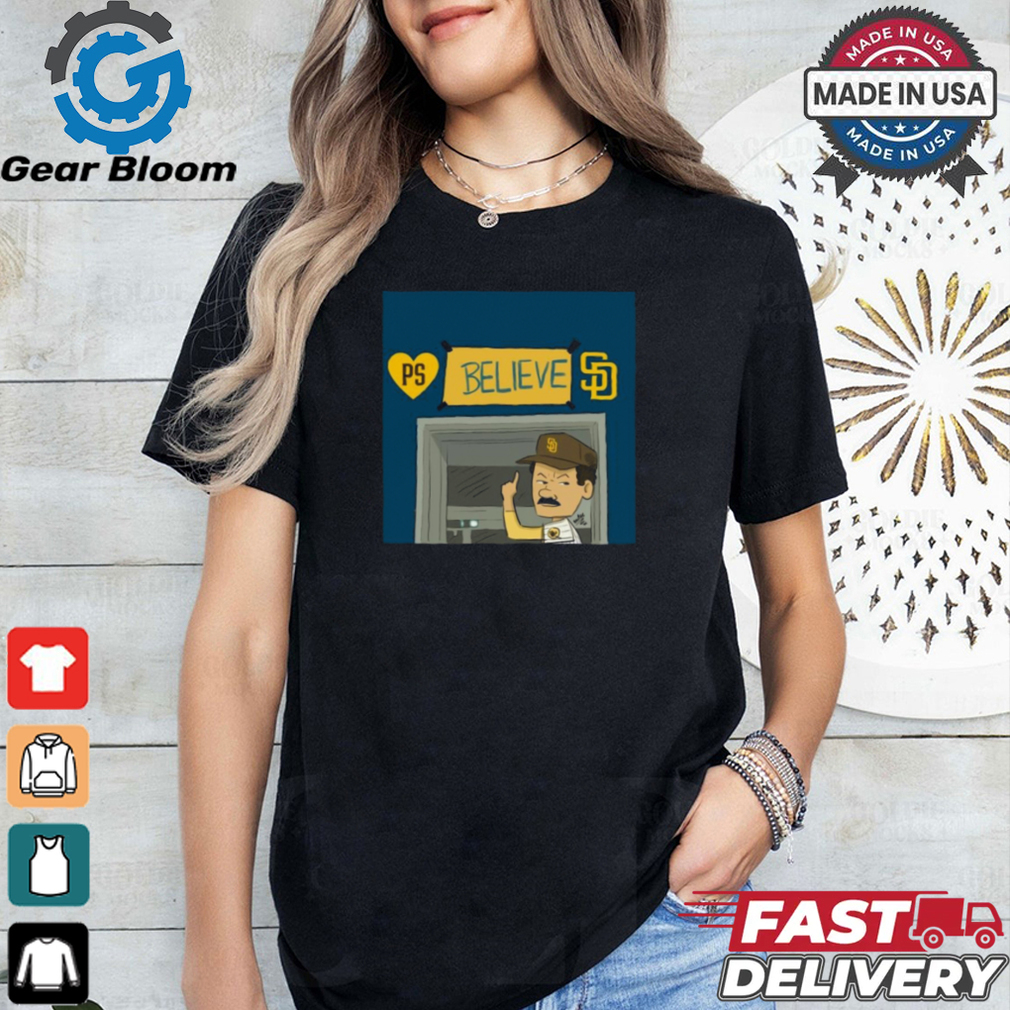 Official Let’s Go Padres New Profile Pic PS Believe San Diego Padres Poster t shirt Official Let’s Go Padres New Profile Pic PS Believe San Diego Padres Poster t shirt