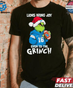 Official Lions Bring Joy Even To The Grinch shirt