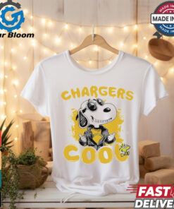 Official Los Angeles Chargers NFL Team Snoopy Joe Cool T Shirt