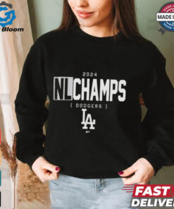 Official Los Angeles Dodgers 2024 Nl National League Champions Logo Shirt