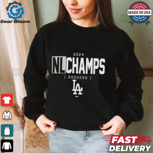 Official Los Angeles Dodgers 2024 Nl National League Champions Logo Shirt