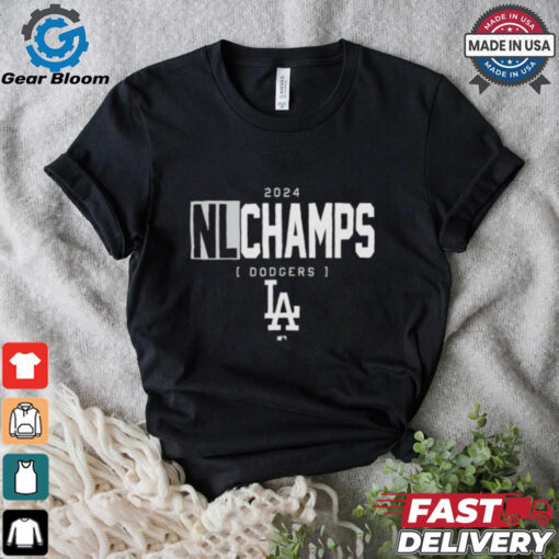 Official Los Angeles Dodgers 2024 Nl National League Champions Logo Shirt