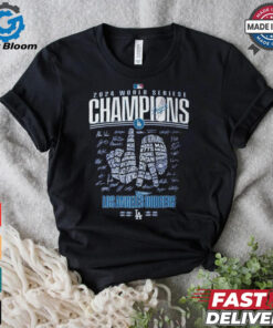 Official Los Angeles Dodgers 2024 World Series Champions Let’s Go Dodgers Names Hand Shirt