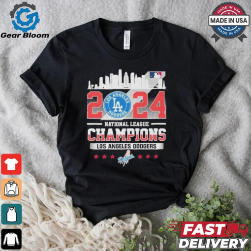 Official Los Angeles Dodgers City 2024 MLB National League Champions Shirt