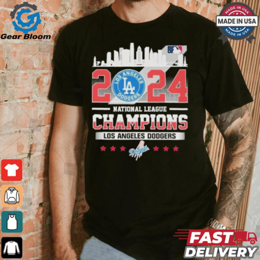 Official Los Angeles Dodgers City 2024 MLB National League Champions Shirt