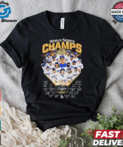 Official Los Angeles Dodgers Let’s Celebrate World Series Champions Shirt