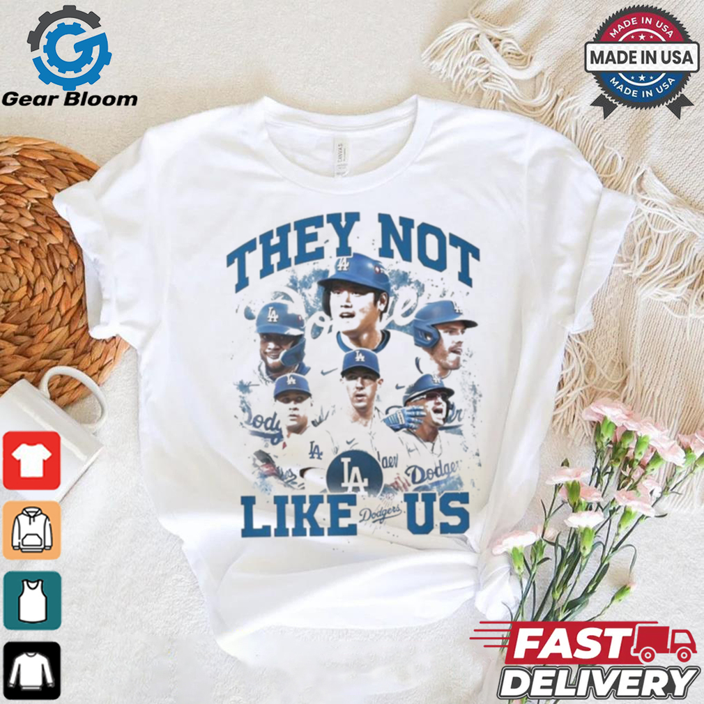 Official Los Angeles Dodgers MLB They Not Like Us 2024 Shirt Official Los Angeles Dodgers MLB They Not Like Us 2024 Shirt