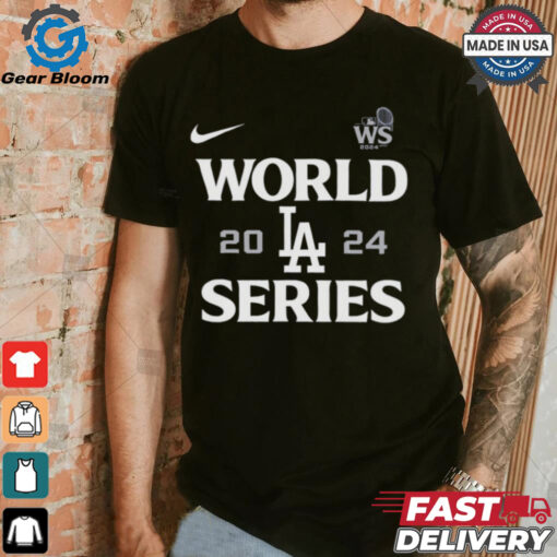 Official Los Angeles Dodgers Nike 2024 World Series Authentic Collection Legend T Shirt