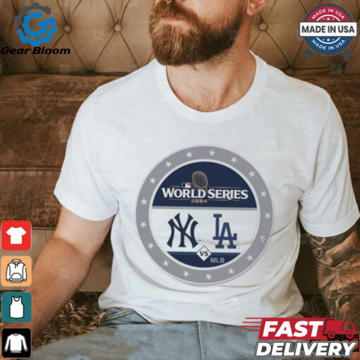 Official Los Angeles Dodgers Vs New York Yankees Dueling 2024 World Series MLB Shirt