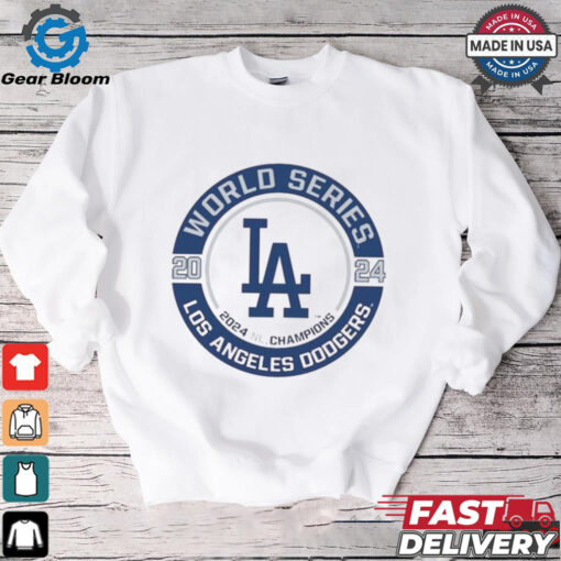 Official Los Angeles Dodgers World Series 2024 NL Champions Shirt