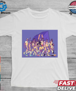 Official Los Angeles Lakers Walking Into The Playoffs Like NBA Poster t shirt