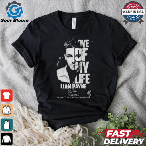 Official Love Of My Life Liam Payne 1993 2024 Thank You For The Memories T Shirt