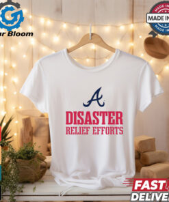 Official MLB 2024 Postseason Atlanta Braves Disaster Relief Efforts t shirt