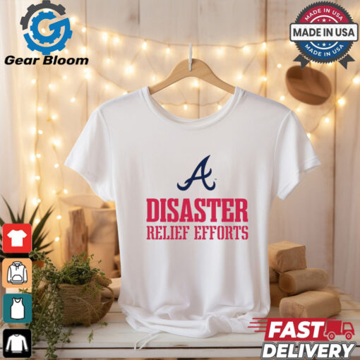 Official MLB 2024 Postseason Atlanta Braves Disaster Relief Efforts t shirt